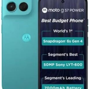 Motorola G57 Snapdragon TurboPower Blue