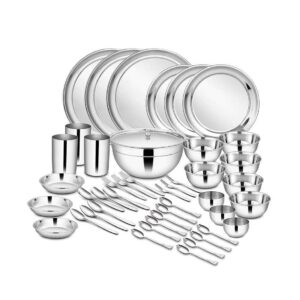 Shri Sam Stainless Steel Dinner Set