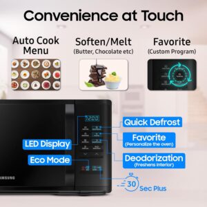 Samsung Microwave Oven MS23A3513AK Black