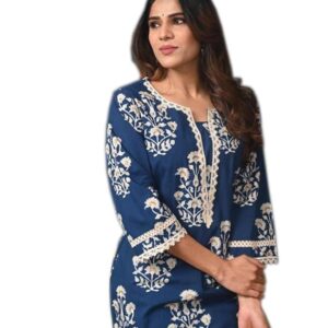FIRSTRAIN Women Cotton Straight Printed Kurti