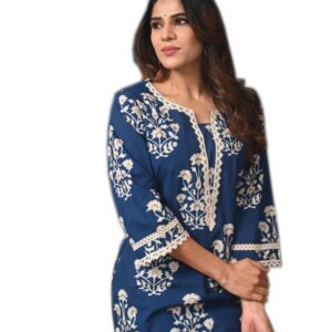 FIRSTRAIN Women Cotton Straight Printed Kurti